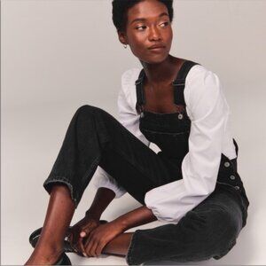 Abercrombie & Fitch Straight Leg Overalls